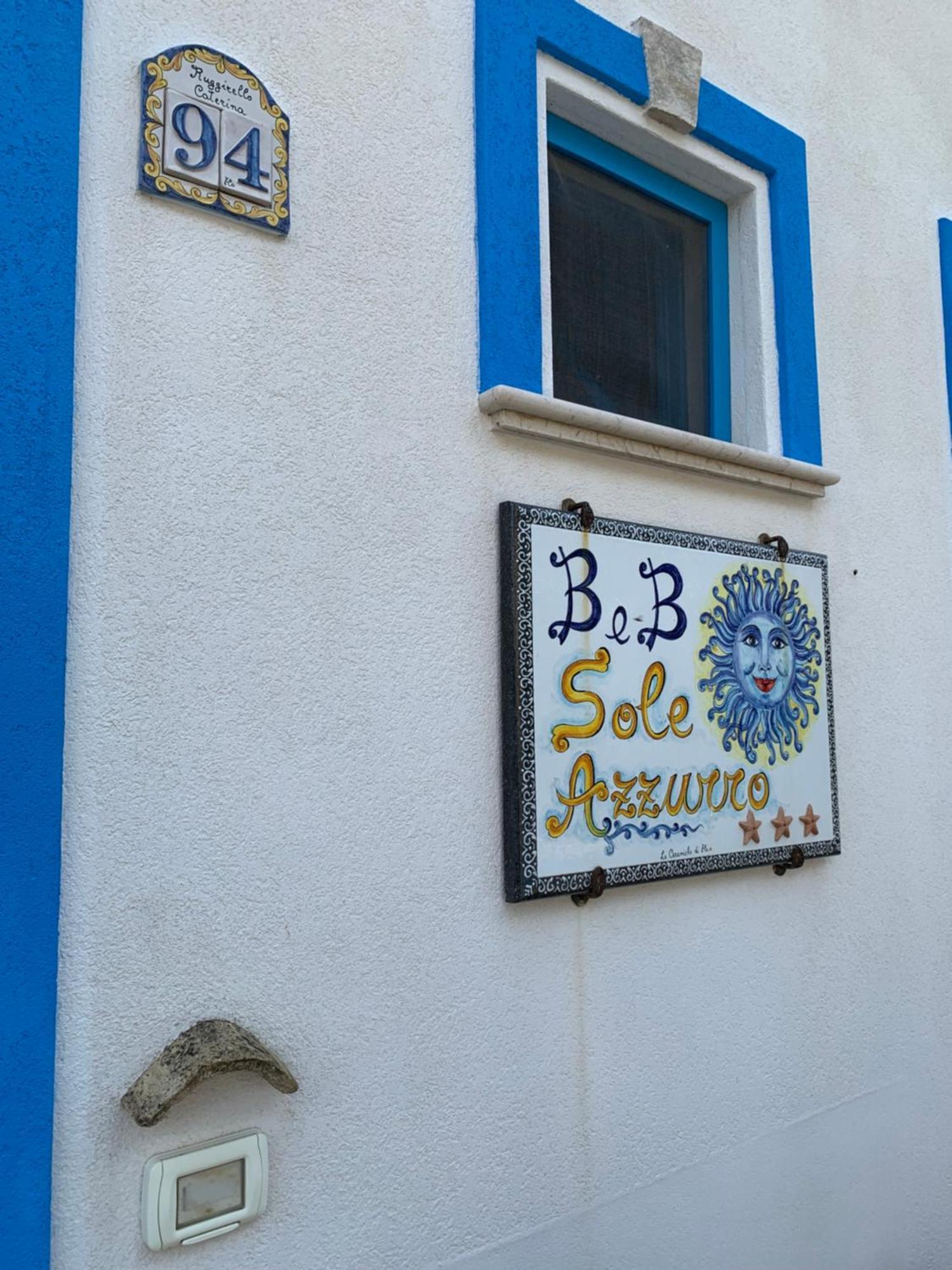 Bed&Breakfast Sole Azzurro Custonaci Esterno foto